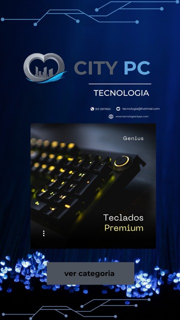 BANNER VERTICAL TECLADO